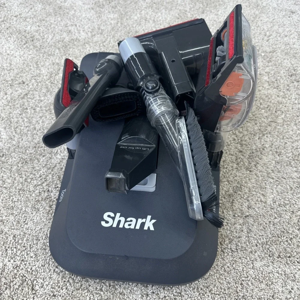Lot Of 7 Shark Rotator NV650/750 Caddy Holder Hard Floor Attachments Accessories